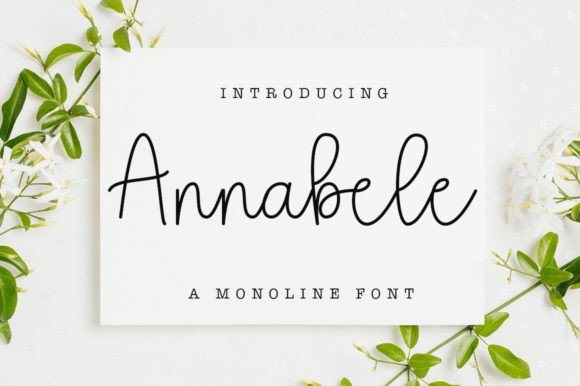 Annabele: Elegant Handwritten Font