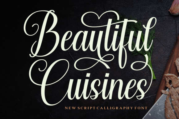 Beautiful Cuisines Font Review