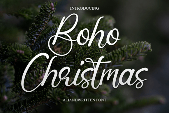 Boho Christmas Font Review