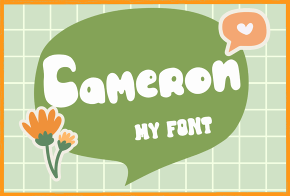 Cameron: A Cute Handwriting Font for Crafters