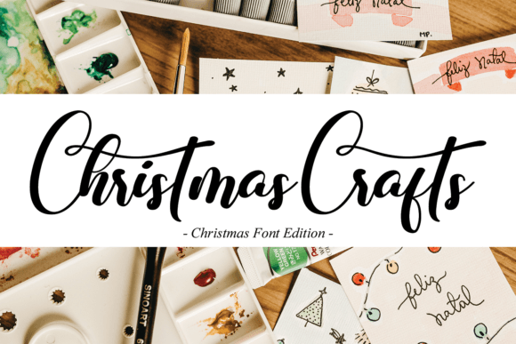 Christmas Crafts Font for Business