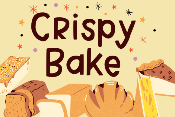 Crispy Bake Font for Creative Projects