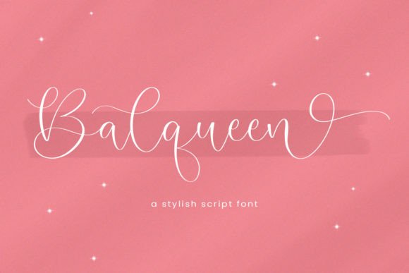 Discover Balqueen: A Classy Handwritten Font