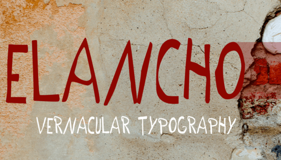 Elancho: Handwritten Font for Creative Makers