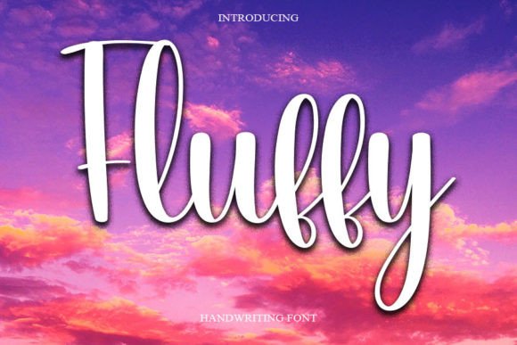 Fluffy: A Handwritten Font for Creative Publishing