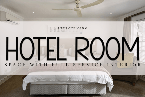 Hotel Room: A Modern Handwritten Font
