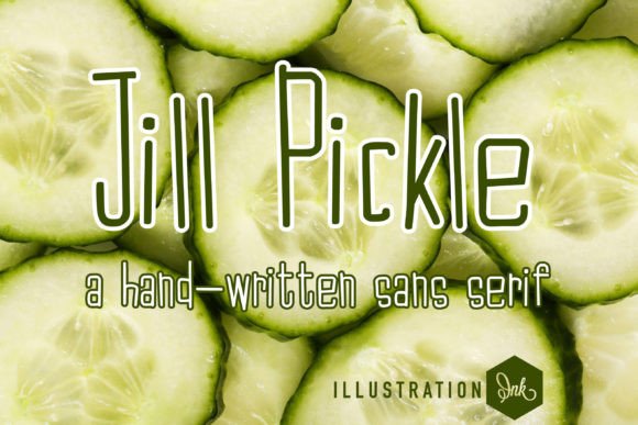 Jill Pickle: A Font That Adds Whimsy to Business