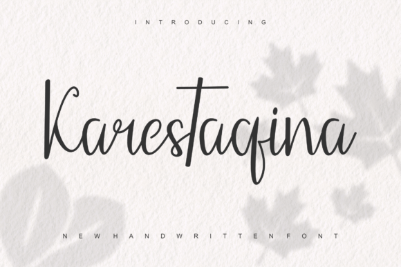 Karestaqina: Elegant Script Font