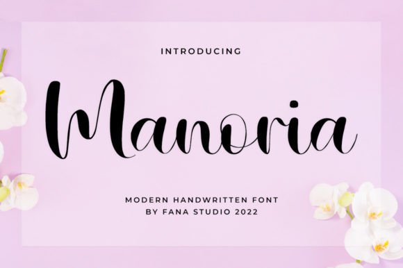 Manoria: A Script Font for Modern Marketing