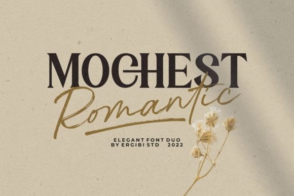 Mochest Romantic Font for Creative Projects