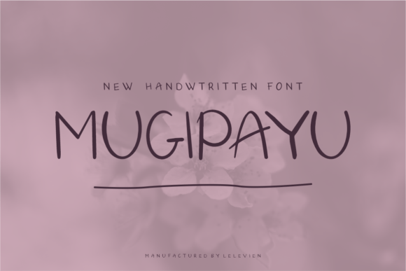 Mugipayu: A Unique Handwritten Font for Web Design