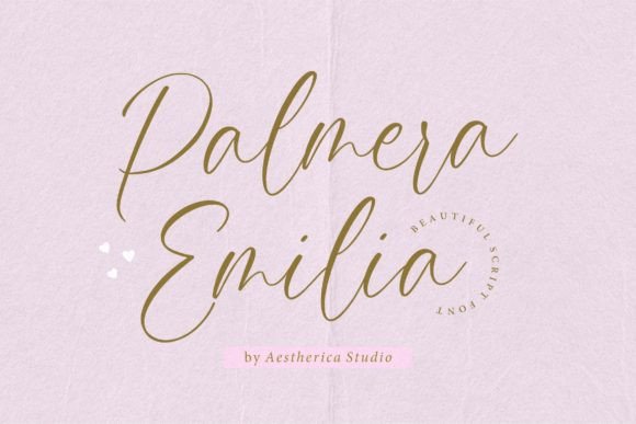 Palmera Emilia Font for Web Design