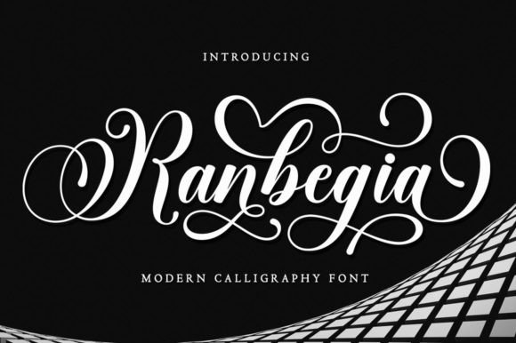 Ranbegia: A Stylish Script Font