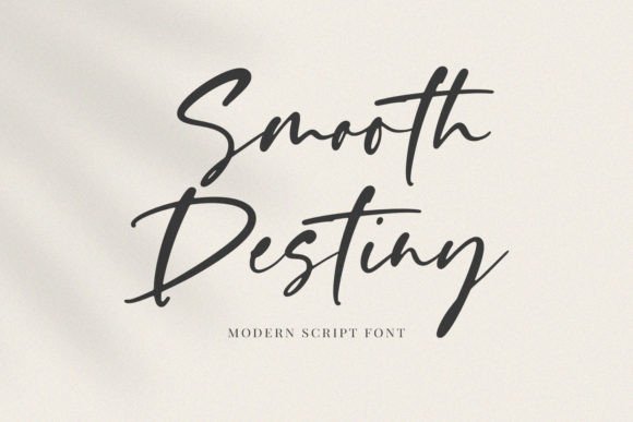 Smooth Destiny Font for Business