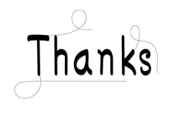 Thanks Font: Handwritten Charm for Crafters
