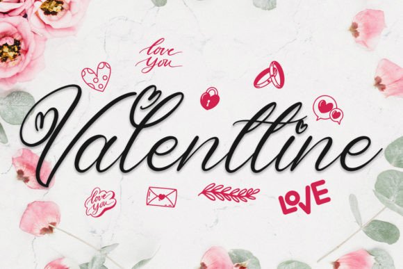 Valenttine: A Font for Love and Design