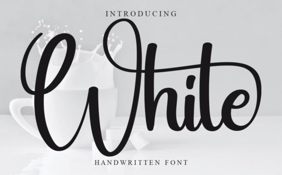 White: A Font for Elegant Branding