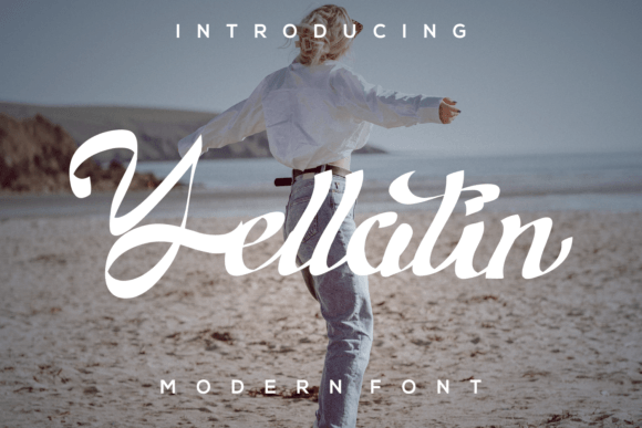 Yellatin: A Flowing Script for Creative Projects